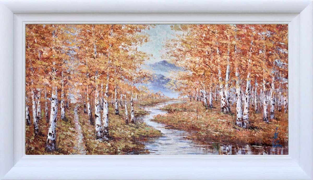 Jouney to the Mountains (Framed)