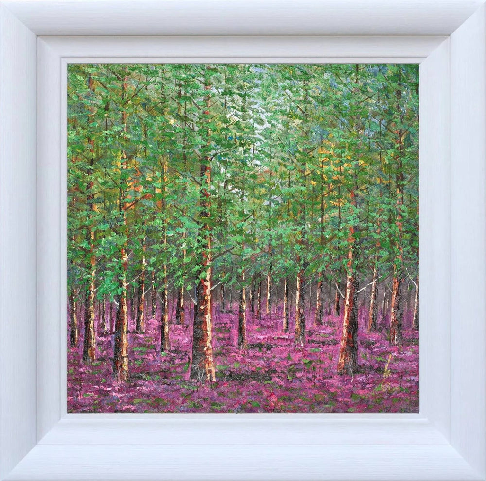 A Purple Forest (Framed)