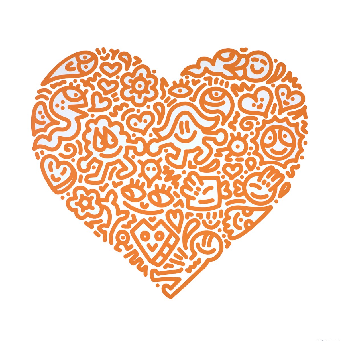 Bird Joy (Orange), 2021
