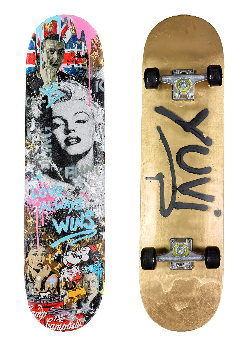 Love Always Wins Skateboard