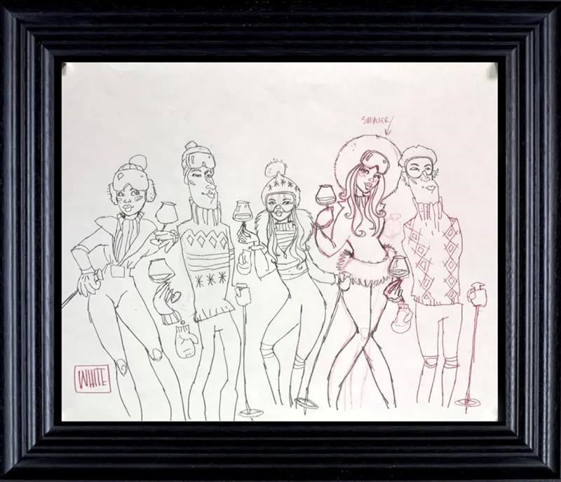 Ski Holiday (Framed)