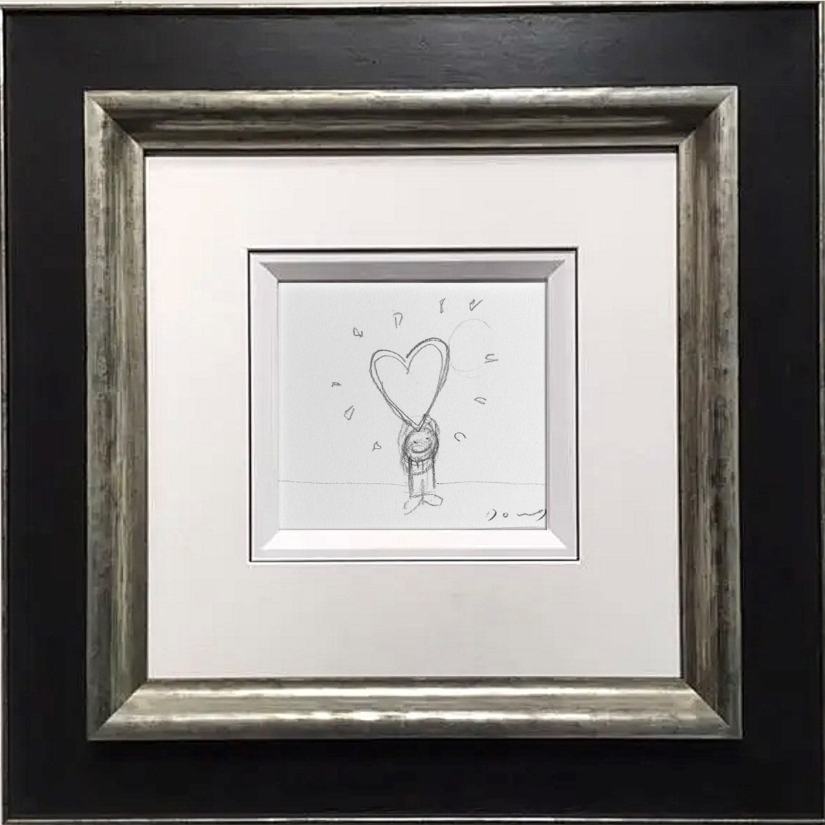 Always Sharing The Love II (Sketch) (Framed)