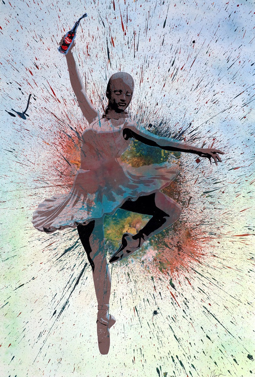 Ballerina Molotov (Blue & Green)