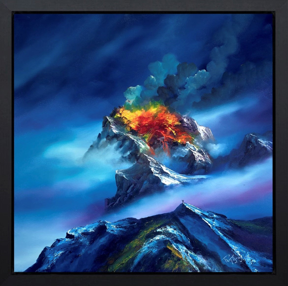 The Eruption (Framed)