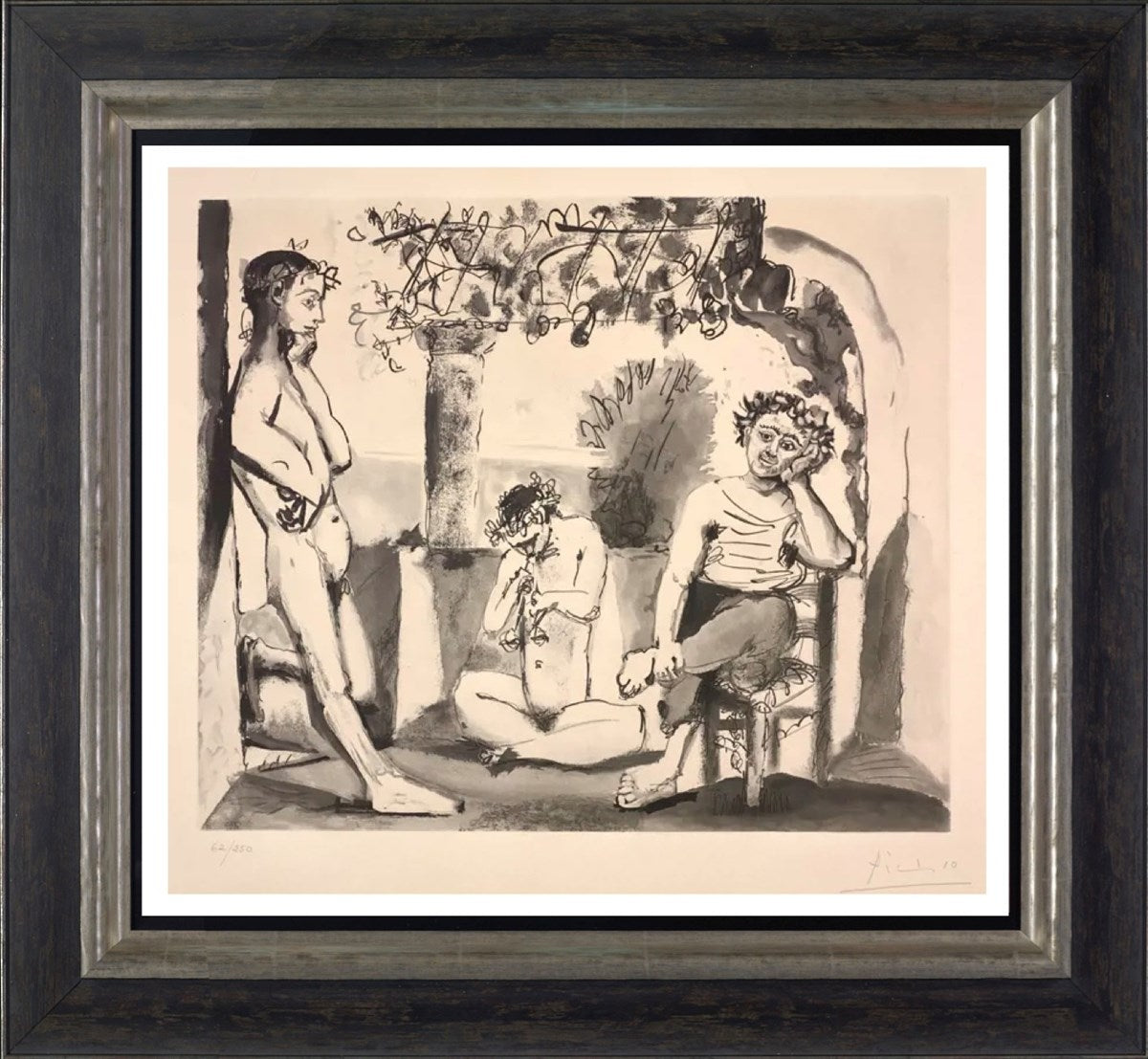 Bacchanale, 1955 (Framed)