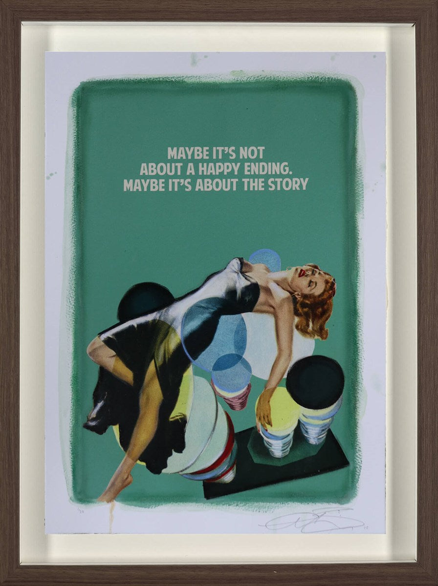 Happy Ending (Green) (Framed)