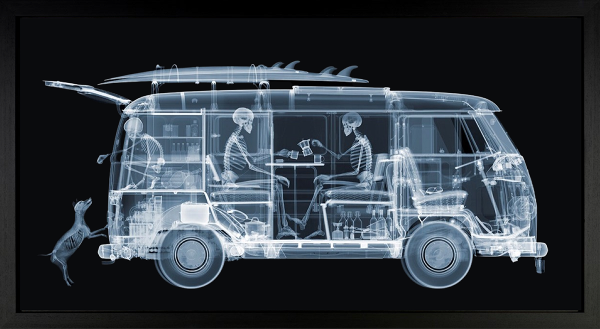 VW Camper Family (Framed)