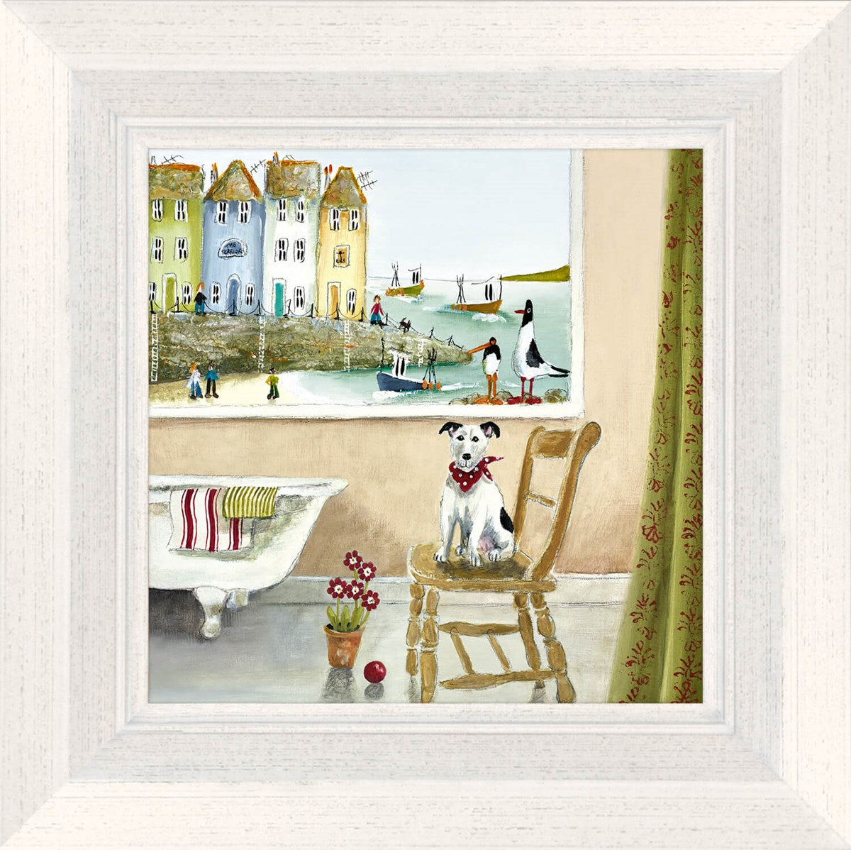 Paws and Reflect (Framed)