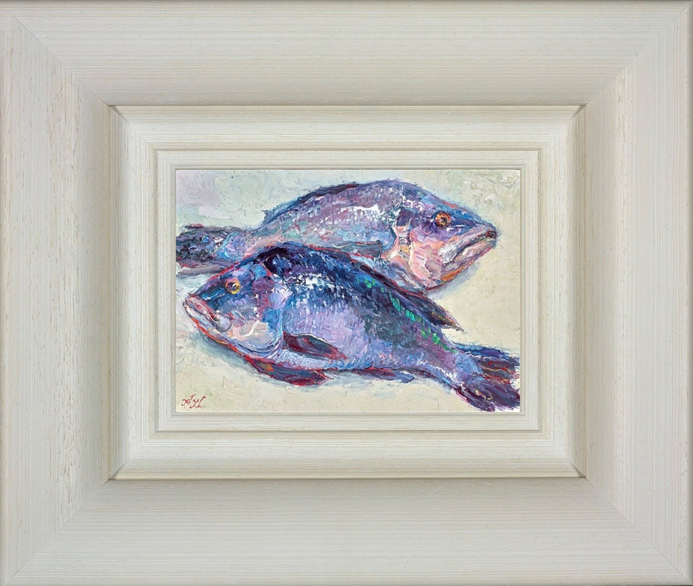 Black Seabass (Framed)