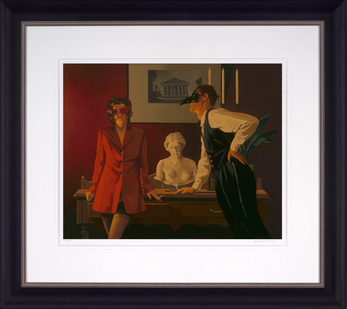 The Sparrow and the Hawk (Framed)