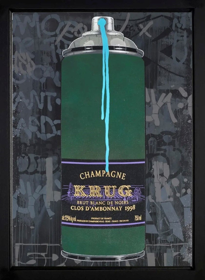 Krug D'Ambonnay 1998 - Black (Framed)