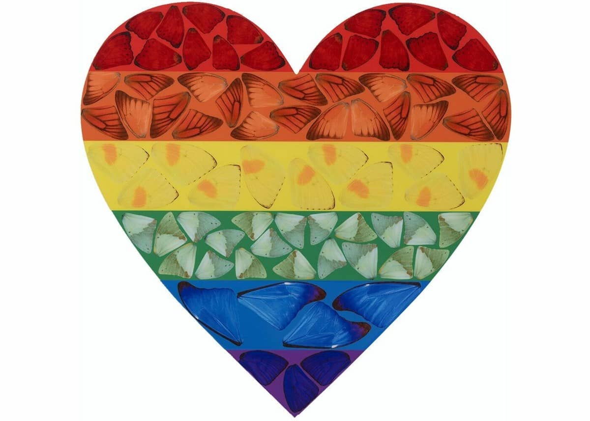 Butterfly Heart (large) 1237/1698