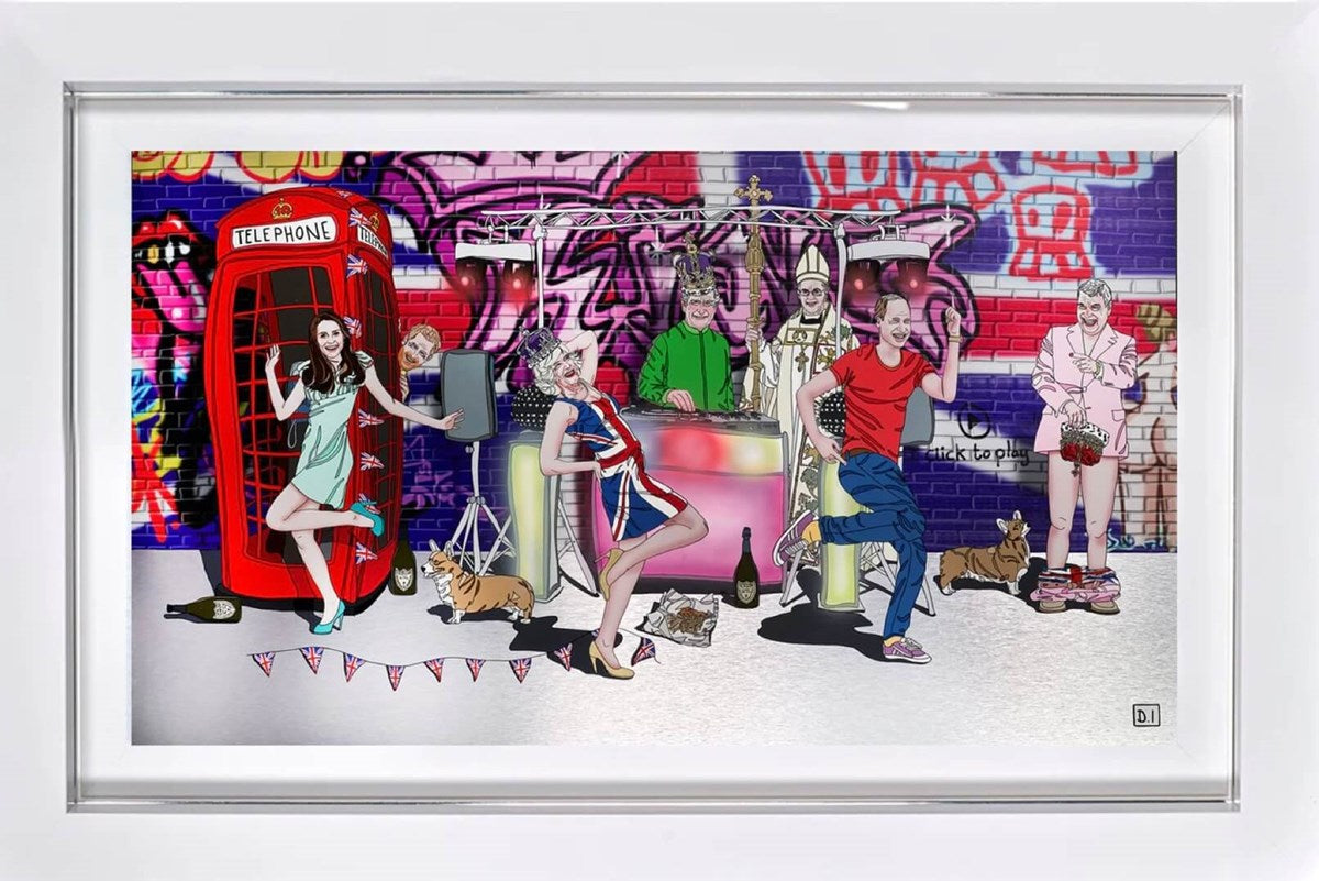 Coronation Street Party (Framed)