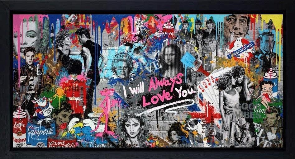 I Will Always Love You Mona (Framed)
