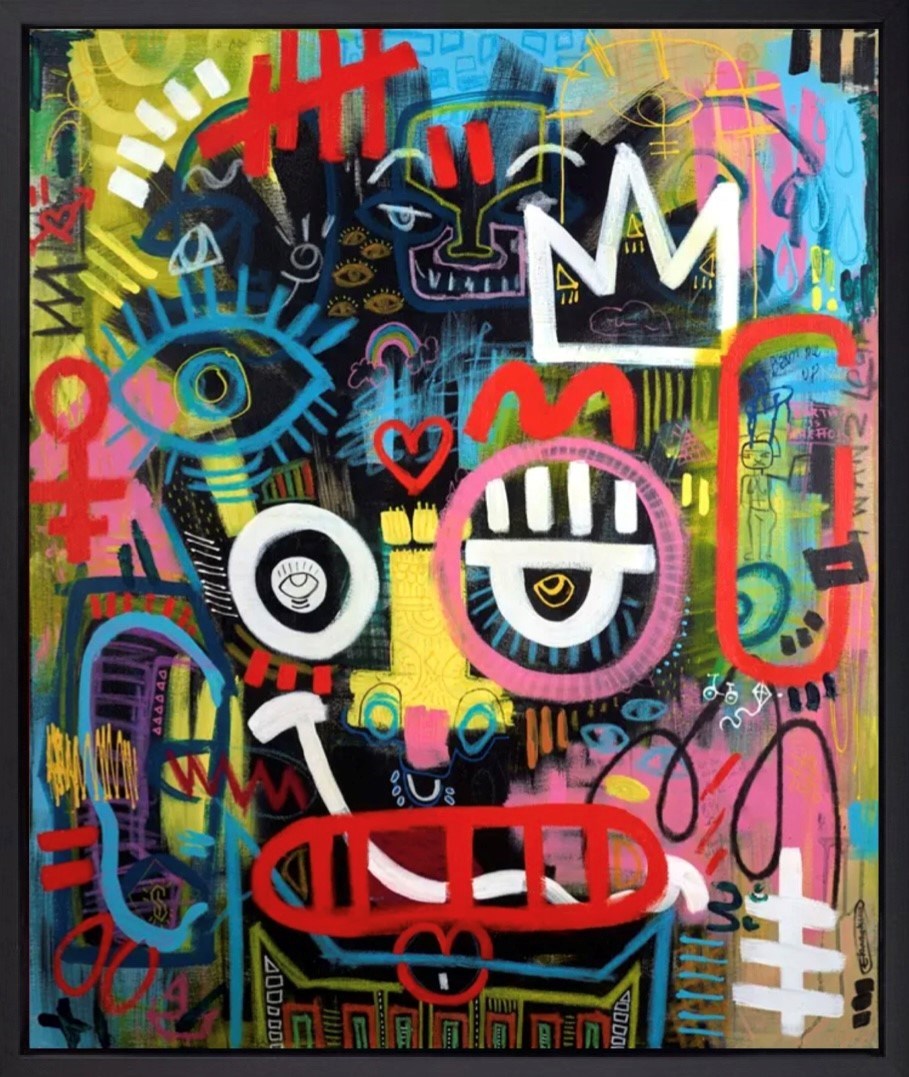 Another one of my ex lovers (Framed)