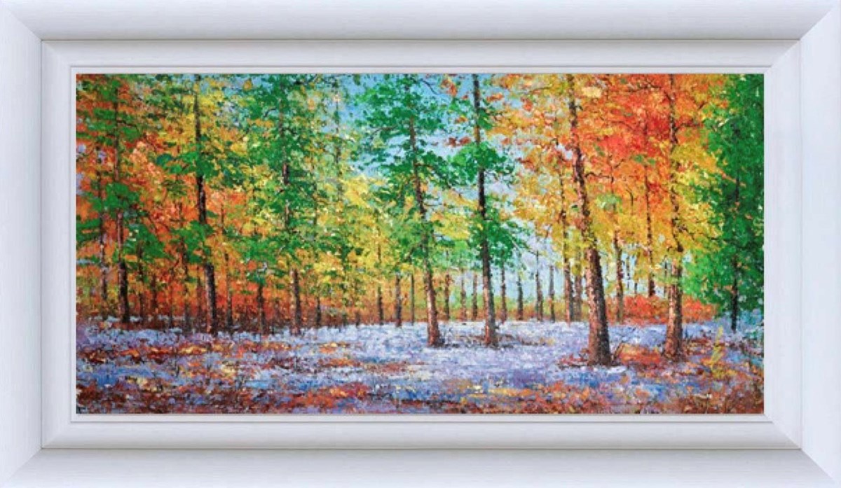 Rainbow Forest (Framed)