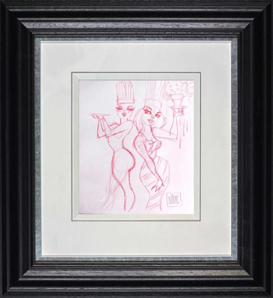 Sweet Dreams Study (Framed)