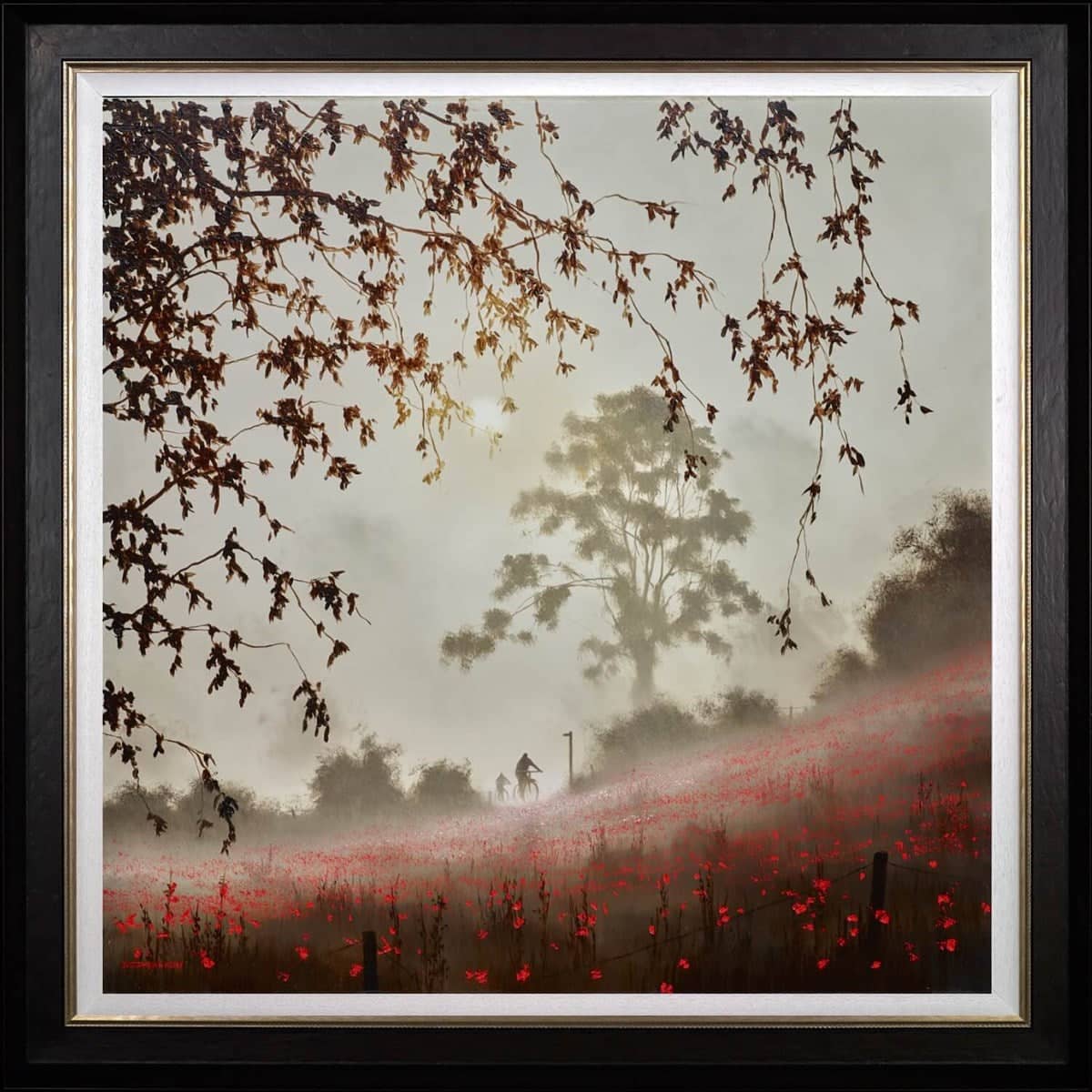The Sunday Morning Bike Ride (Framed)