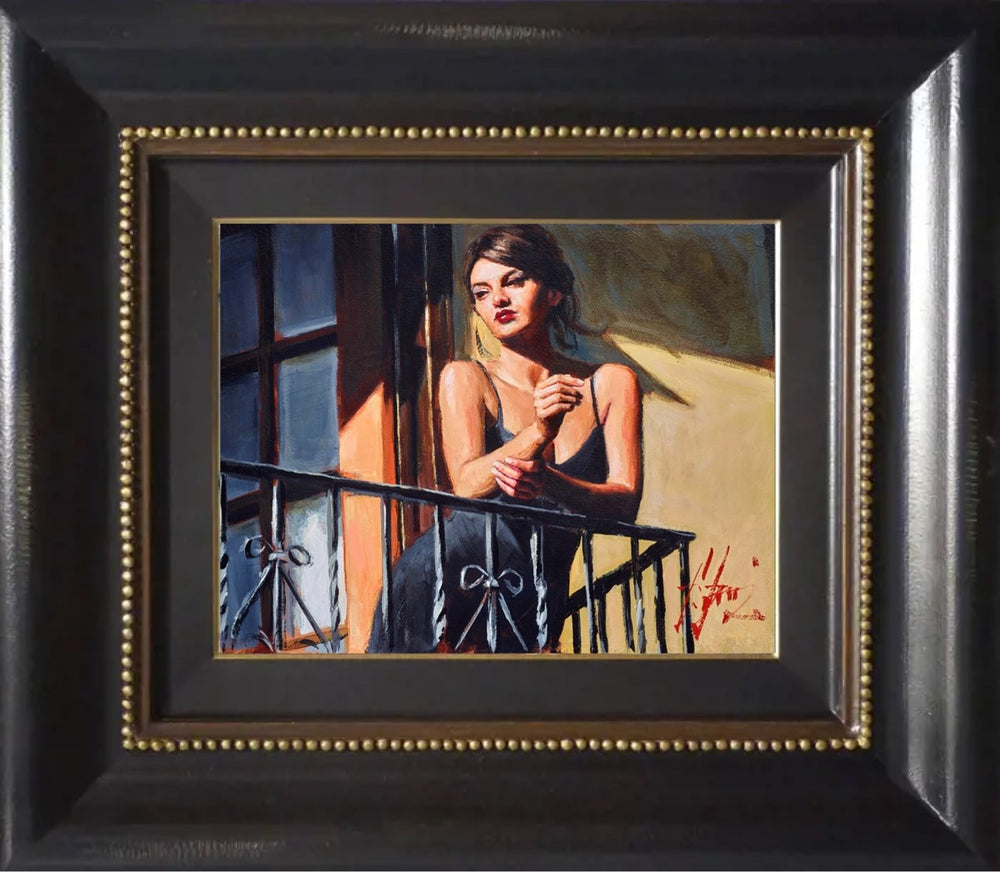 Saba on the balcony II (Framed)