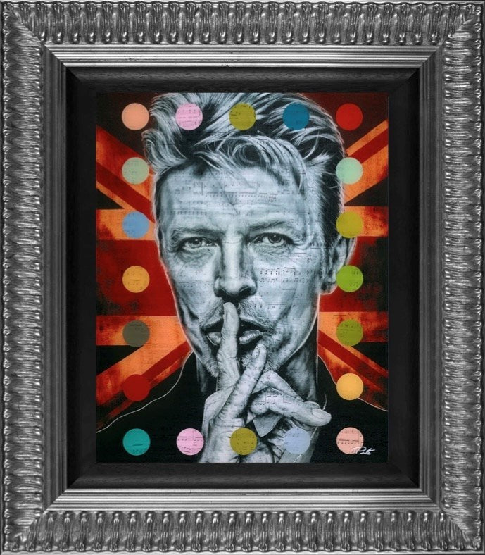 Bowie Union Jack II (Framed)