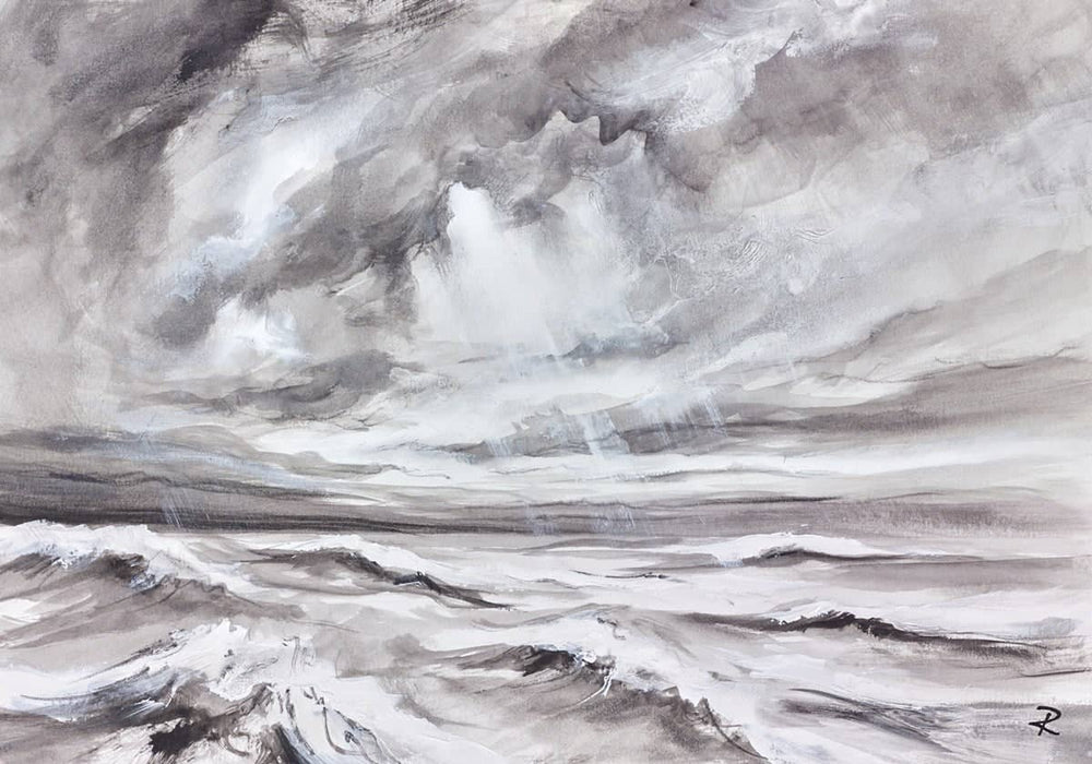 Storm at Sea (Study)