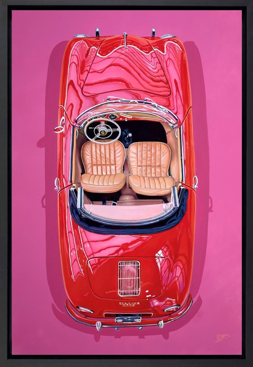 1955 Porsche 356 Speedster (Framed)