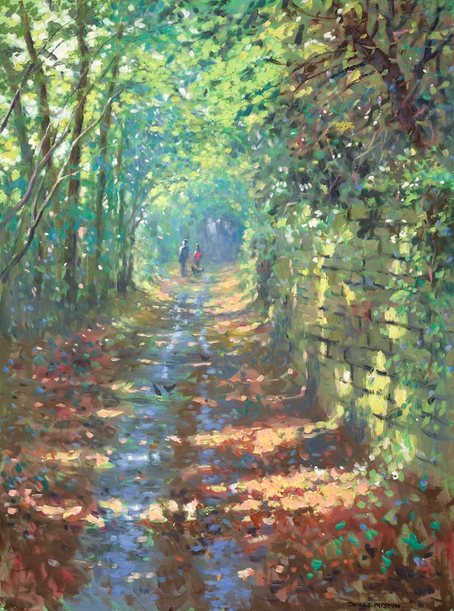 Spring Dark Lane
