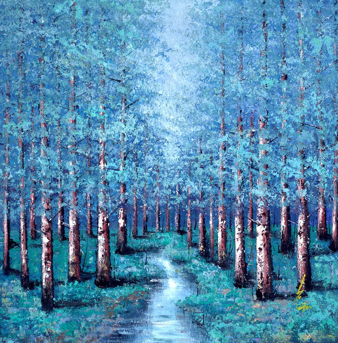 A Forest Stream II | Inam – Clarendon Fine Art