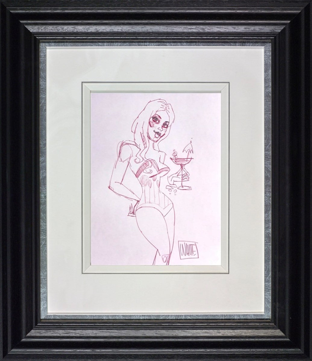 Beach Therapy Study (Framed)