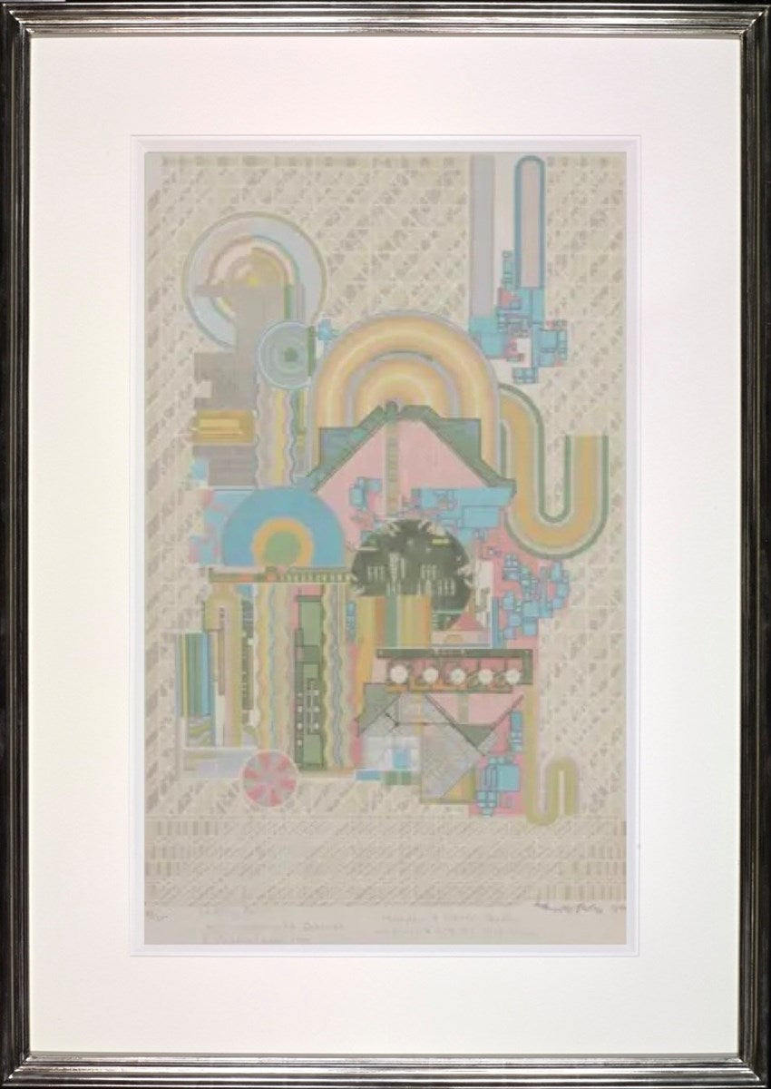 Largo to Presto, 1974 (Framed)